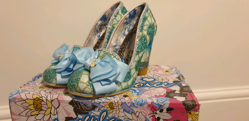 irregular choice perspex heel